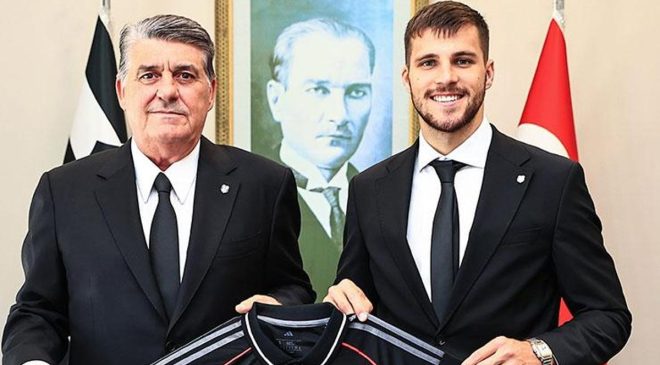 Beşiktaş’ta başkan Serdal Adalı, David Jurasek ile buluştu