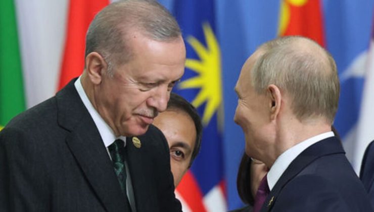 Cumhurbaşkanı Erdoğan, Putin ile görüştü